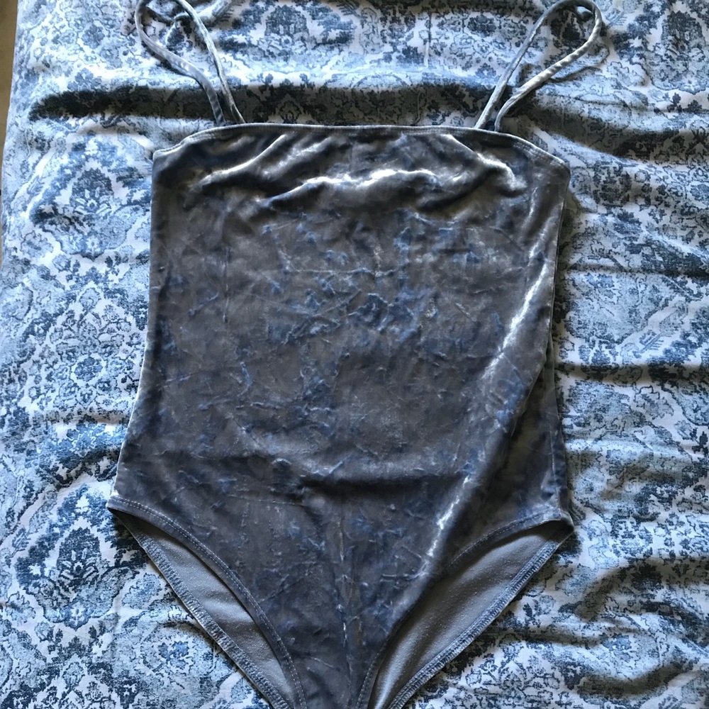 Velvet bodysuit